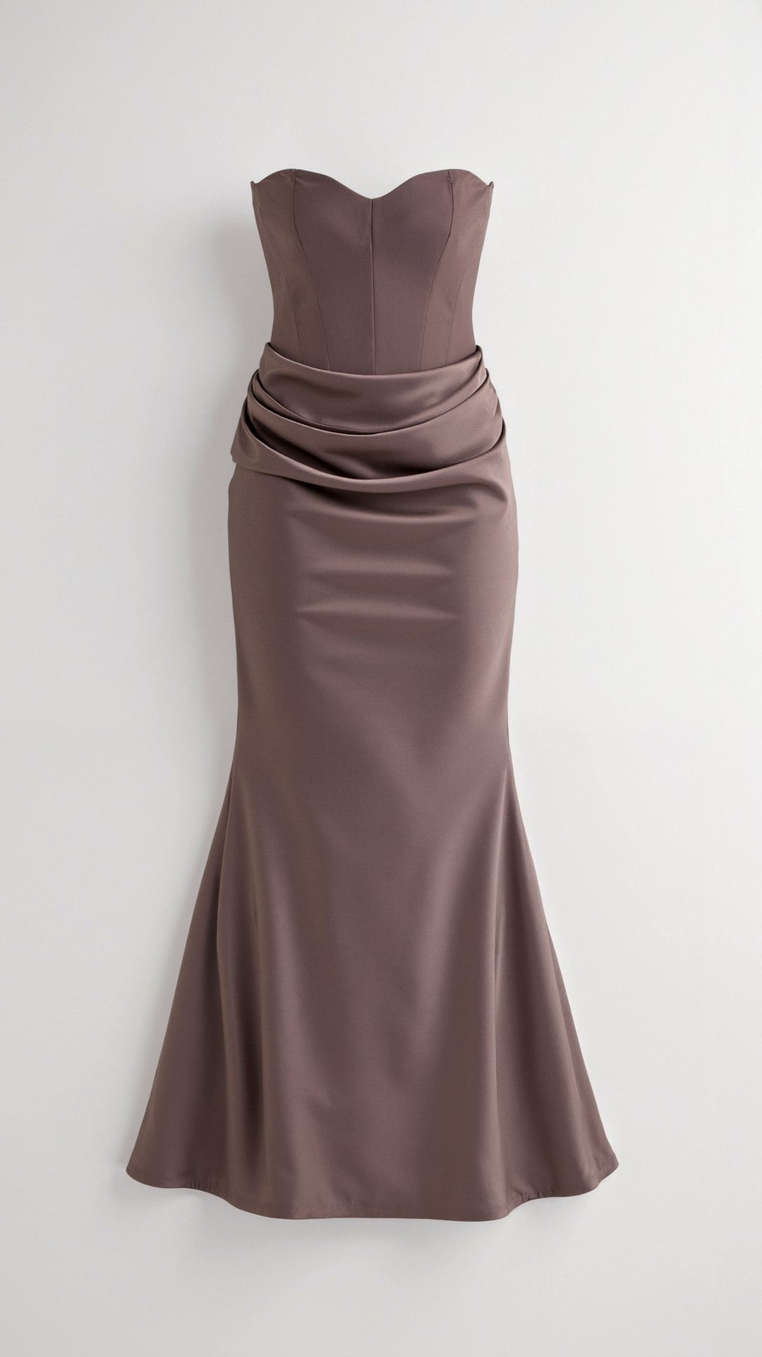Vintém d'Ouro - Vestido longo com corpete