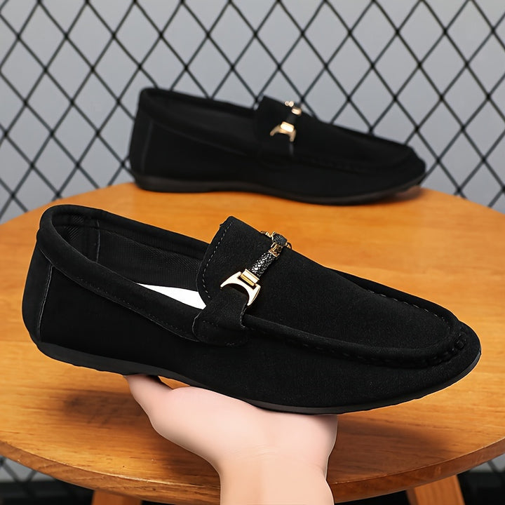 Vintém d'Ouro - Mocassins de negócios em camurça