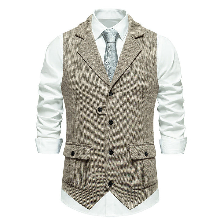 Vintém d'Ouro - Colete vintage elegante