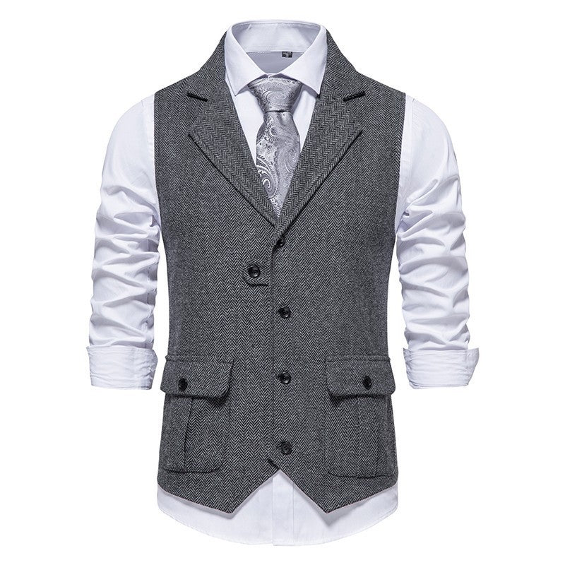 Vintém d'Ouro - Colete vintage elegante