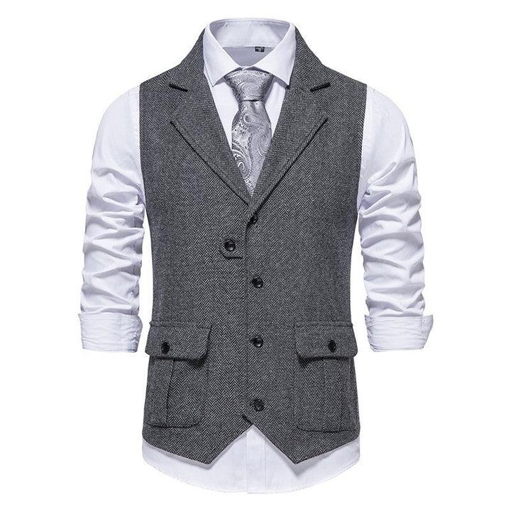 Vintém d'Ouro - Colete vintage elegante