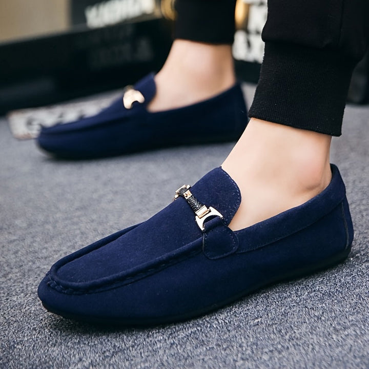 Vintém d'Ouro - Mocassins de negócios em camurça