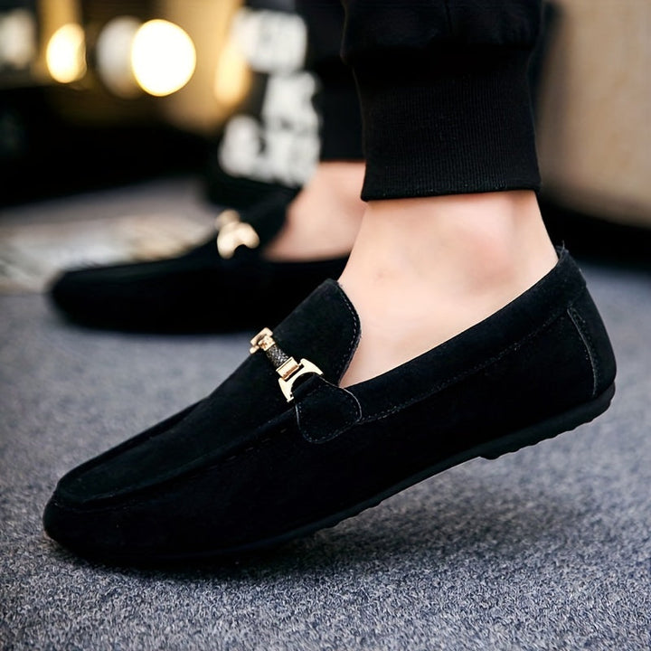Vintém d'Ouro - Mocassins de negócios em camurça