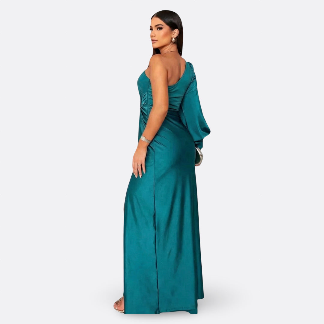 Vintém d'Ouro - Vestido Maxi Elegante