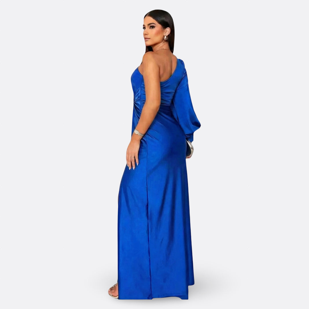 Vintém d'Ouro - Vestido Maxi Elegante