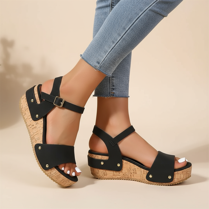 Vintém d'Ouro - sandália elegante minimalista de salto