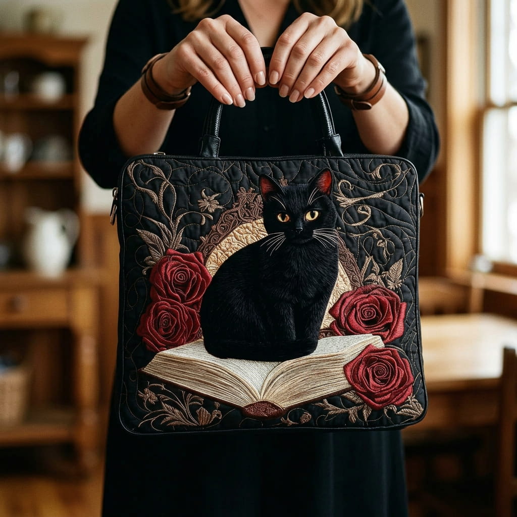 Vintém d'Ouro - Saco Tote Acolchoado Elegante
