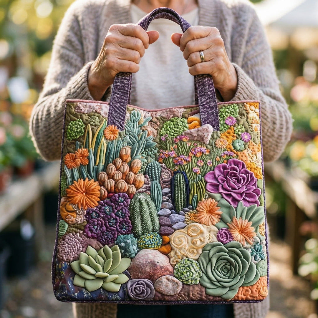 Vintém d'Ouro - Saco Tote Estilo Jardim