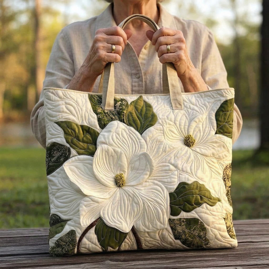 Vintém d'Ouro - Saco Tote Acolchoado