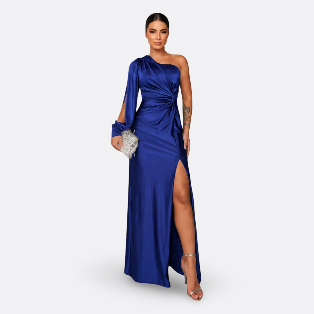 Vintém d'Ouro - Vestido Maxi Elegante