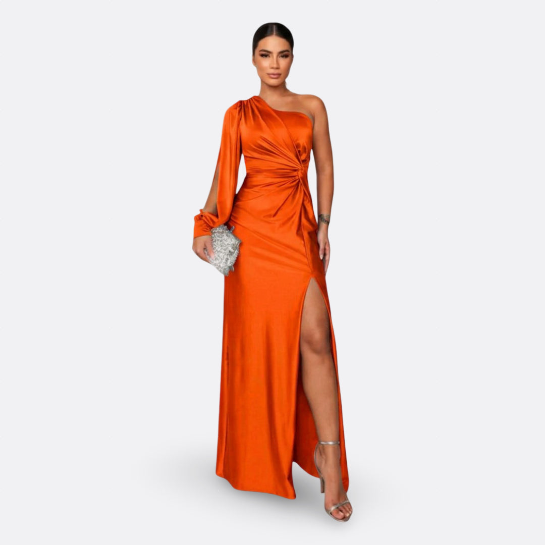 Vintém d'Ouro - Vestido Maxi Elegante