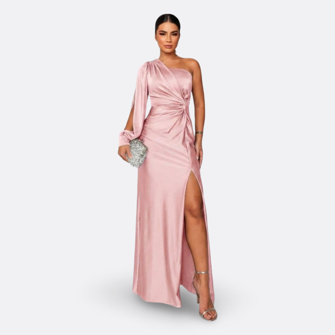 Vintém d'Ouro - Vestido Maxi Elegante