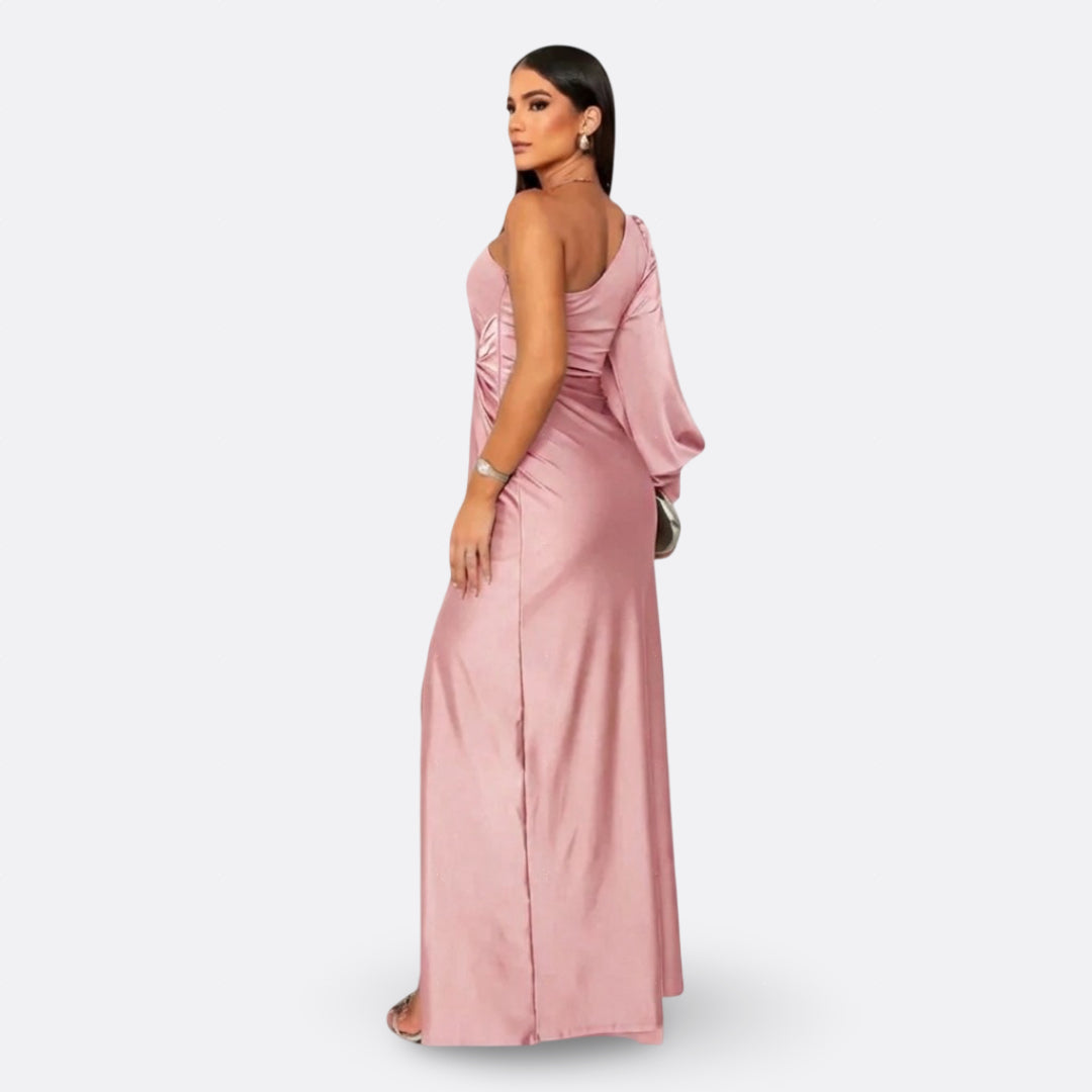 Vintém d'Ouro - Vestido Maxi Elegante