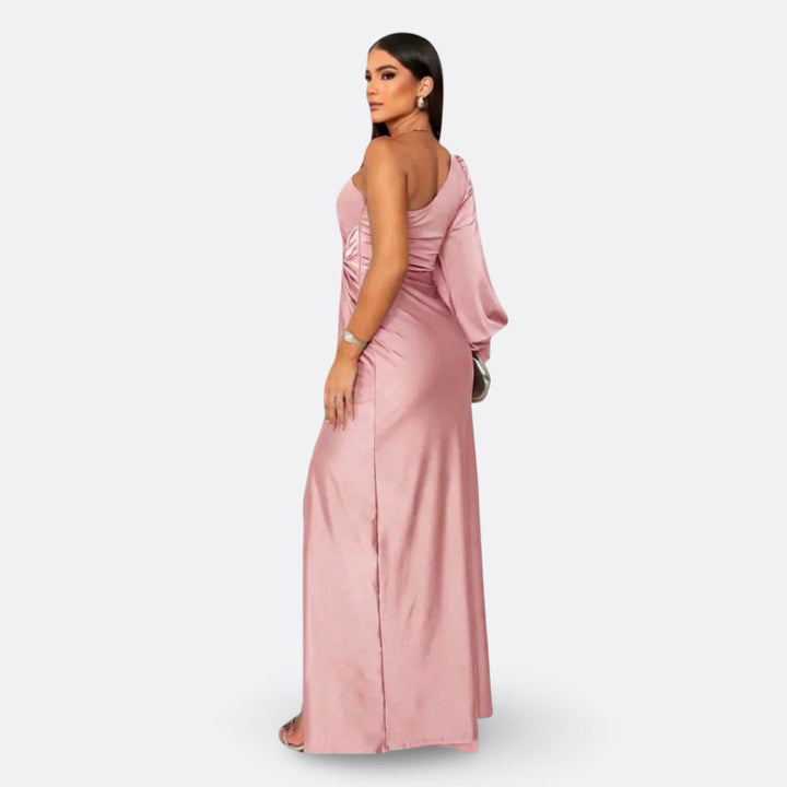 Vintém d'Ouro - Vestido Maxi Elegante