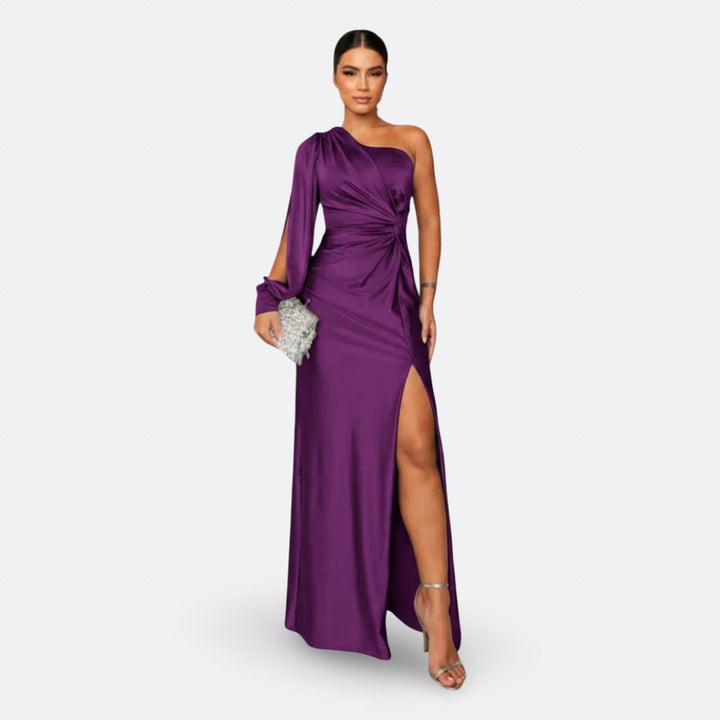 Vintém d'Ouro - Vestido Maxi Elegante