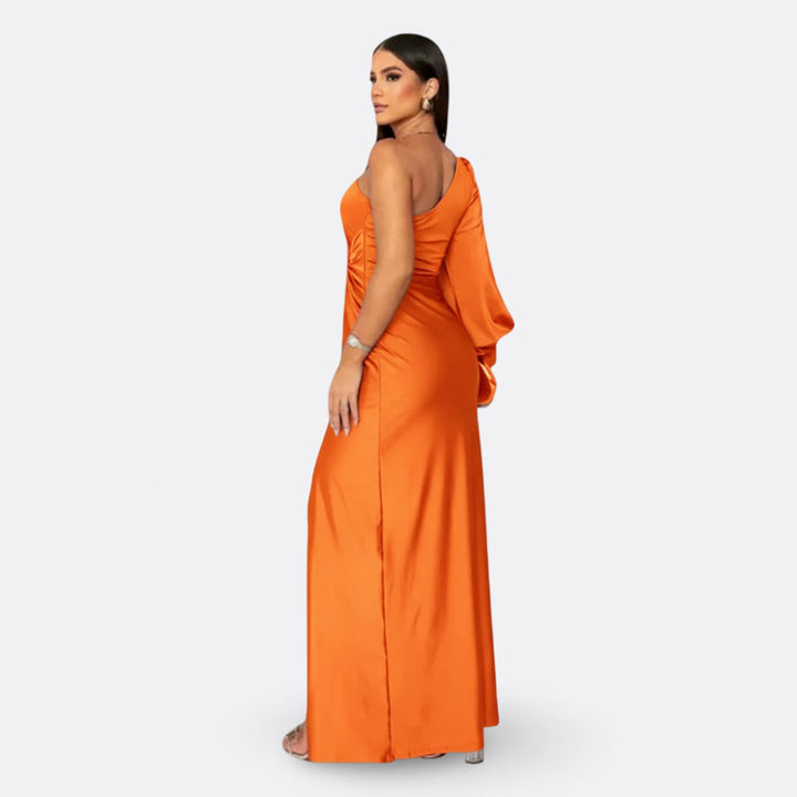 Vintém d'Ouro - Vestido Maxi Elegante