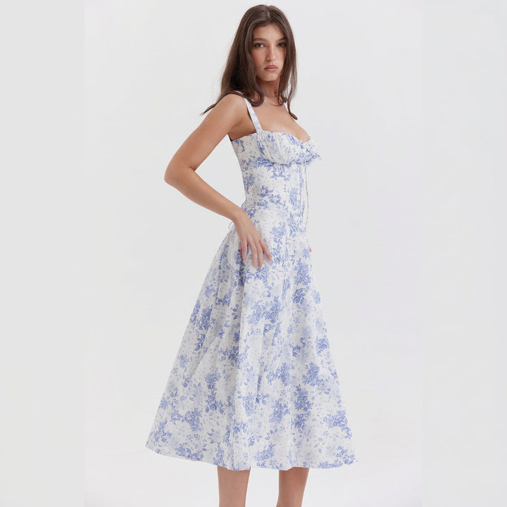Vintém d'Ouro - Vestido Maxi Elegante