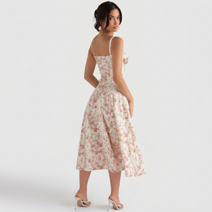 Vintém d'Ouro - Vestido Maxi Elegante