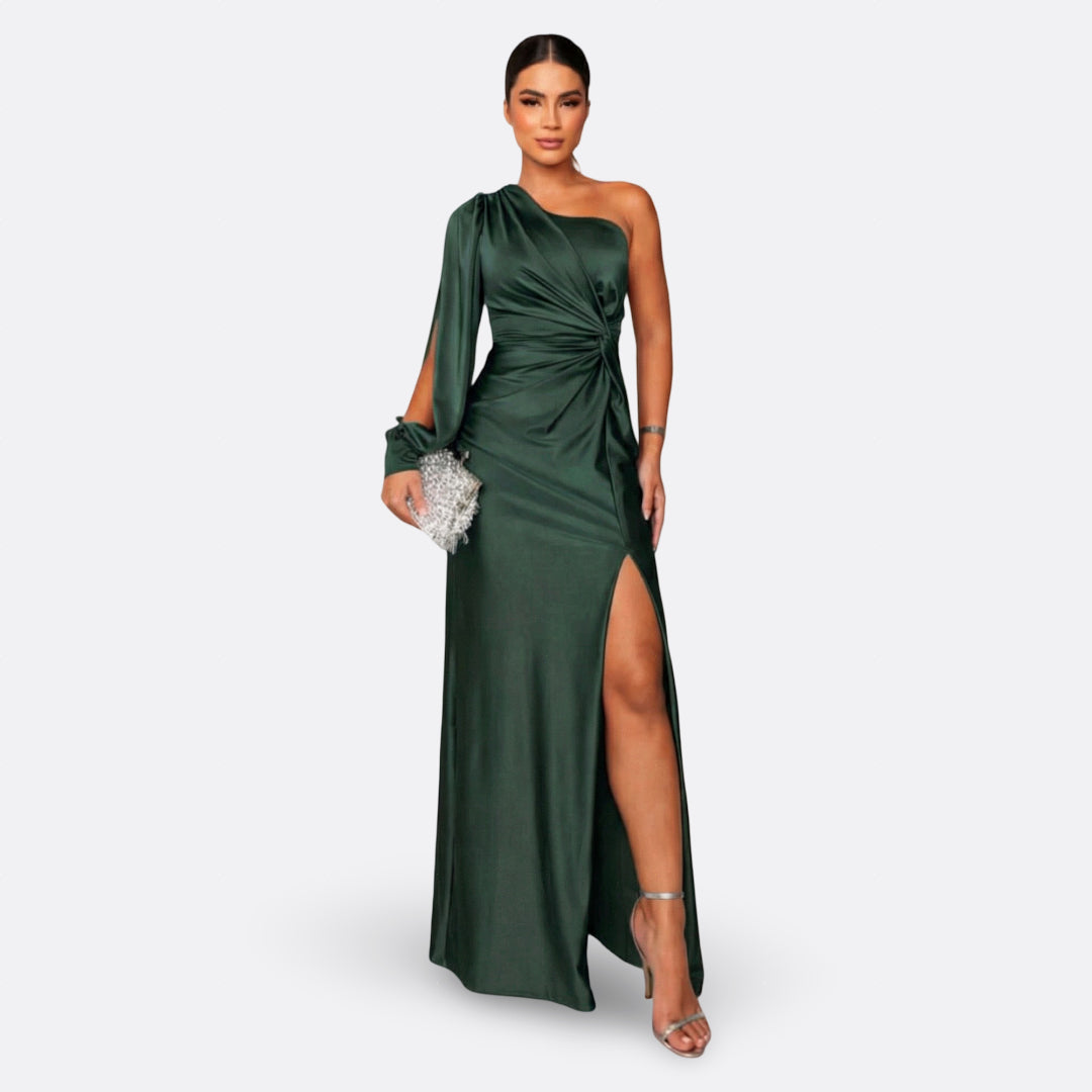 Vintém d'Ouro - Vestido Maxi Elegante