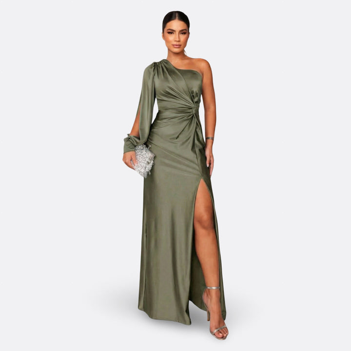 Vintém d'Ouro - Vestido Maxi Elegante