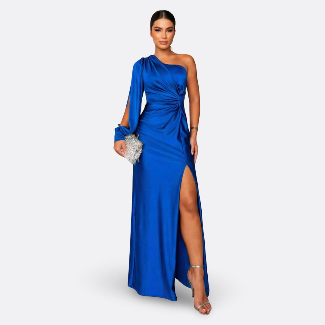 Vintém d'Ouro - Vestido Maxi Elegante