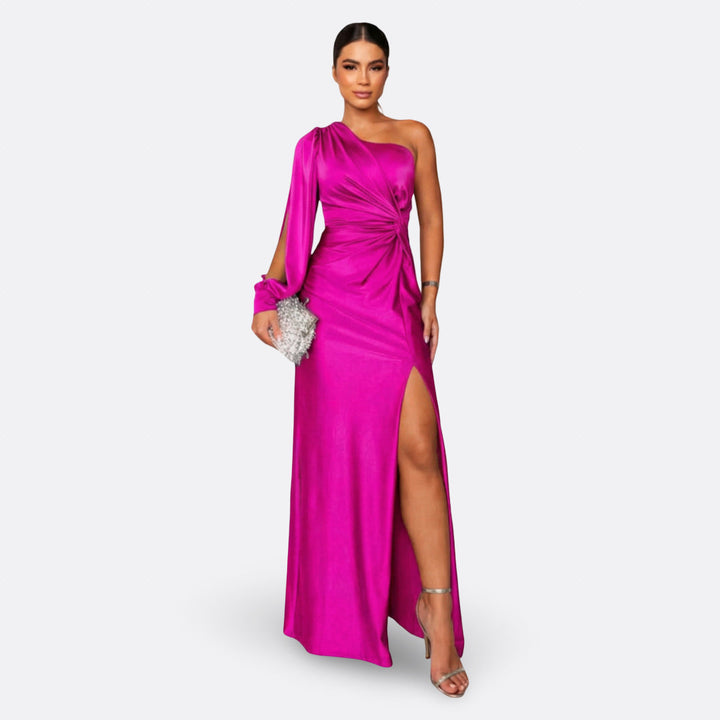 Vintém d'Ouro - Vestido Maxi Elegante