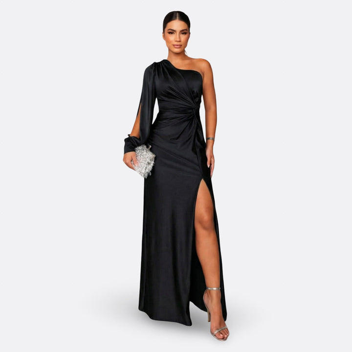 Vintém d'Ouro - Vestido Maxi Elegante