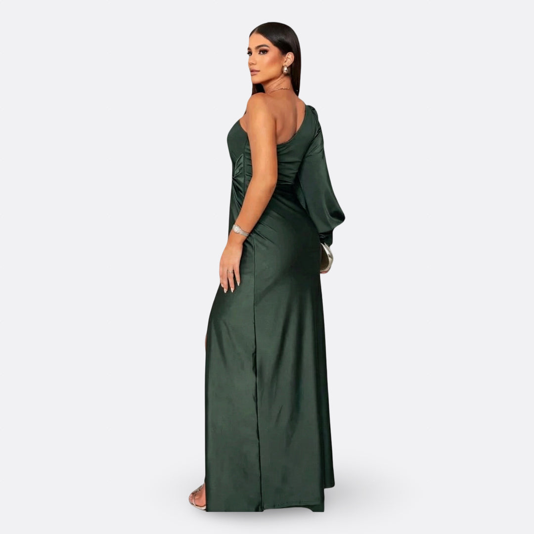 Vintém d'Ouro - Vestido Maxi Elegante