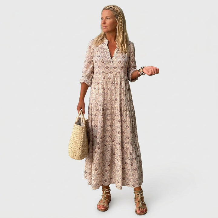 Vintém d'Ouro - Vestido Longo Vintage