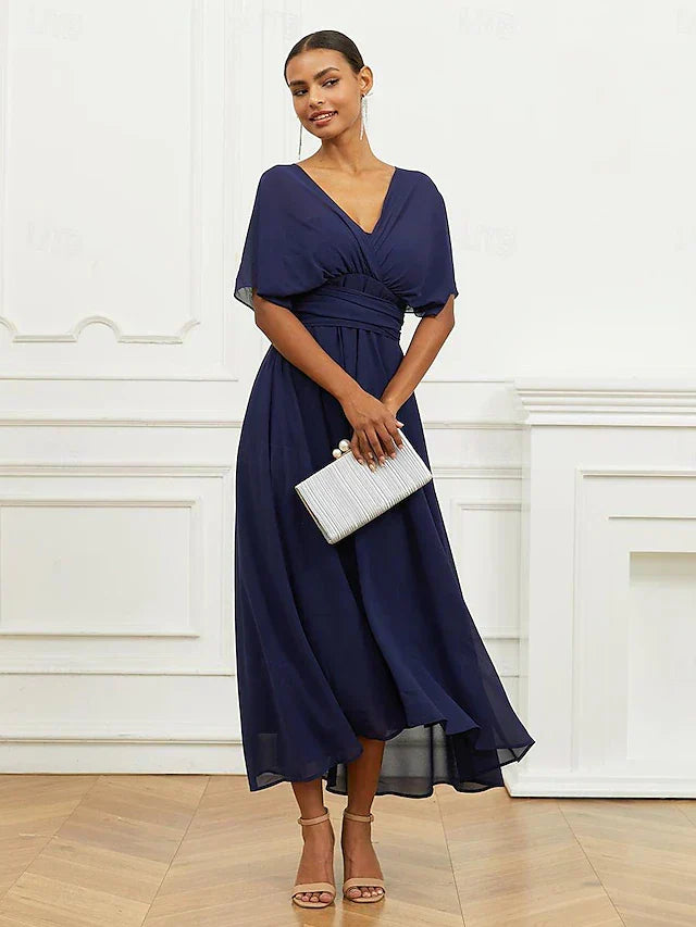 Vintém d'Ouro - Vestido Midi Formal