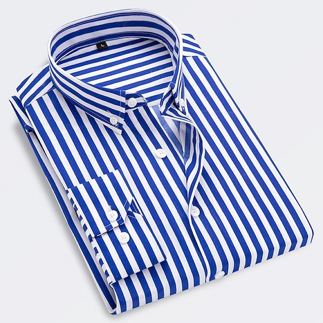 Vintém d'Ouro - Camisa Elegante com Riscas