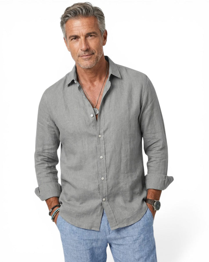 Vintém d'Ouro - Camisa Casual de Algodão