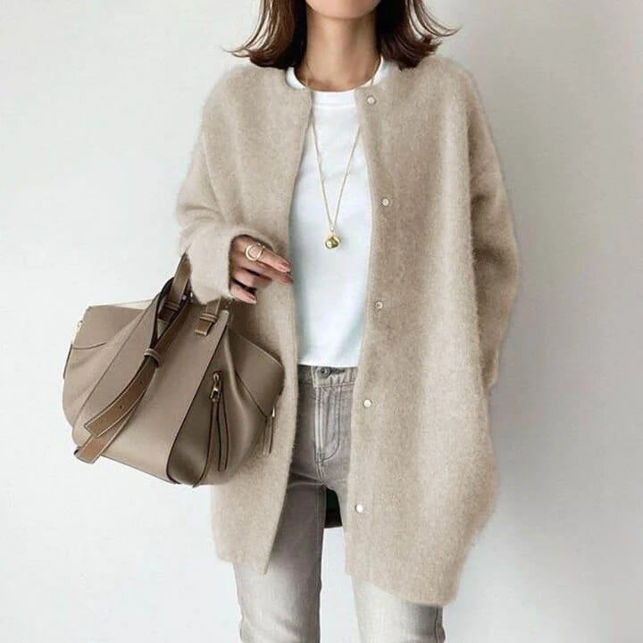 Vintém d'Ouro - Cardigan Feminino Refinado