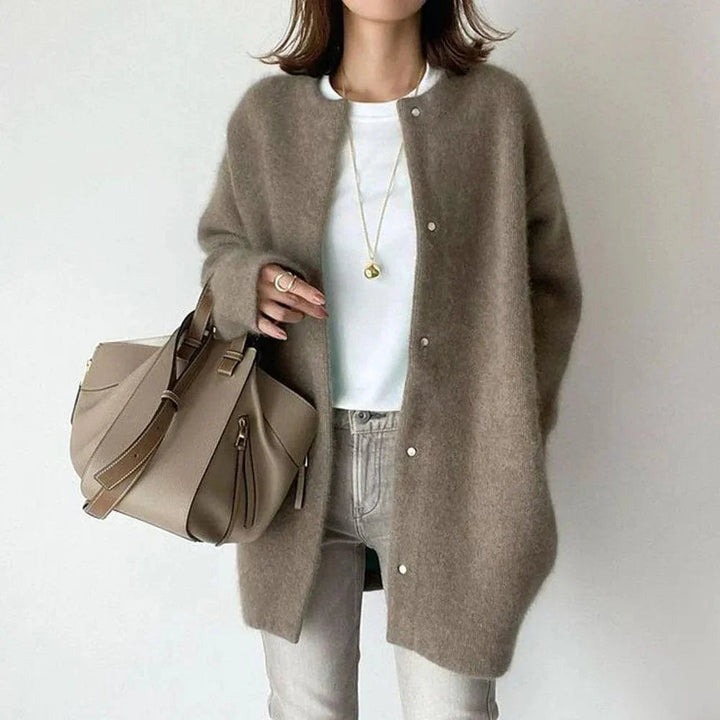 Vintém d'Ouro - Cardigan Feminino Refinado