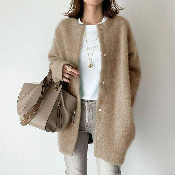 Vintém d'Ouro - Cardigan Feminino Refinado