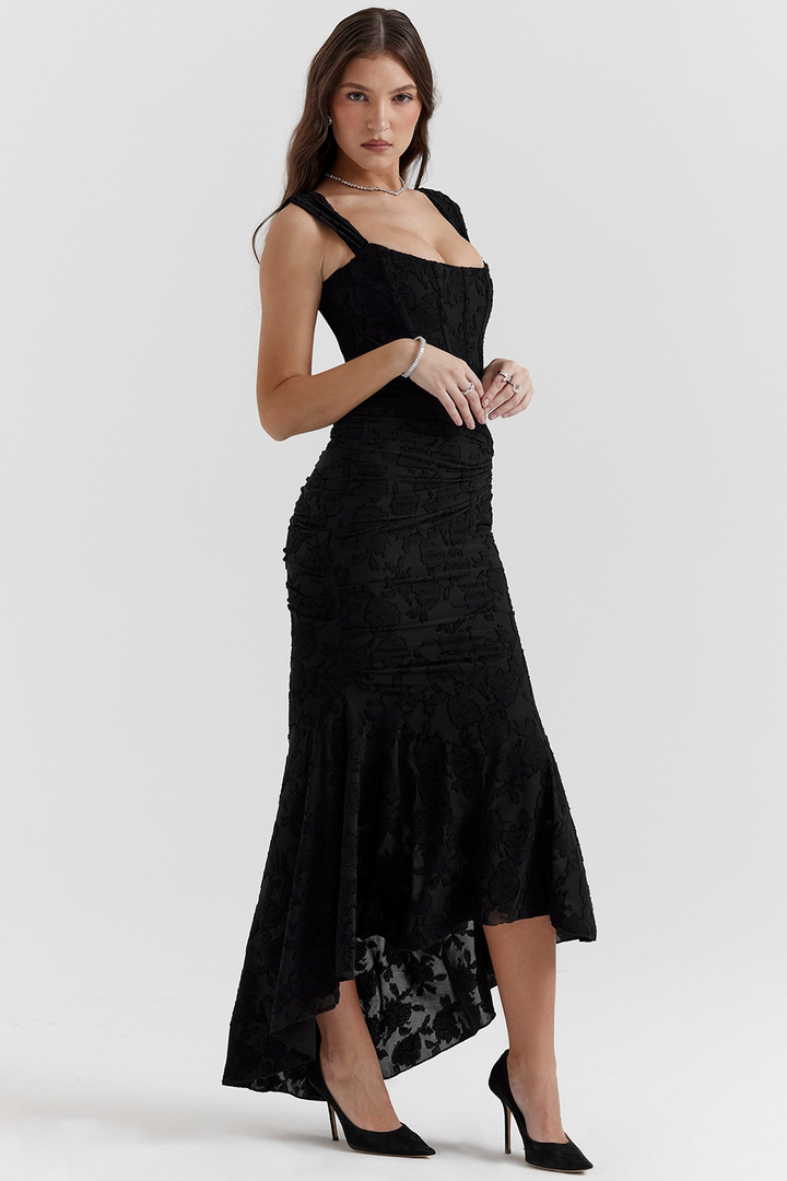 Vintém d'Ouro - Vestido Maxi Elegância