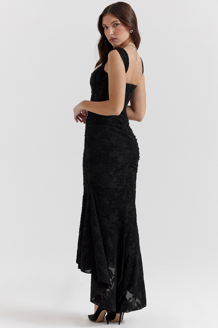 Vintém d'Ouro - Vestido Maxi Elegância