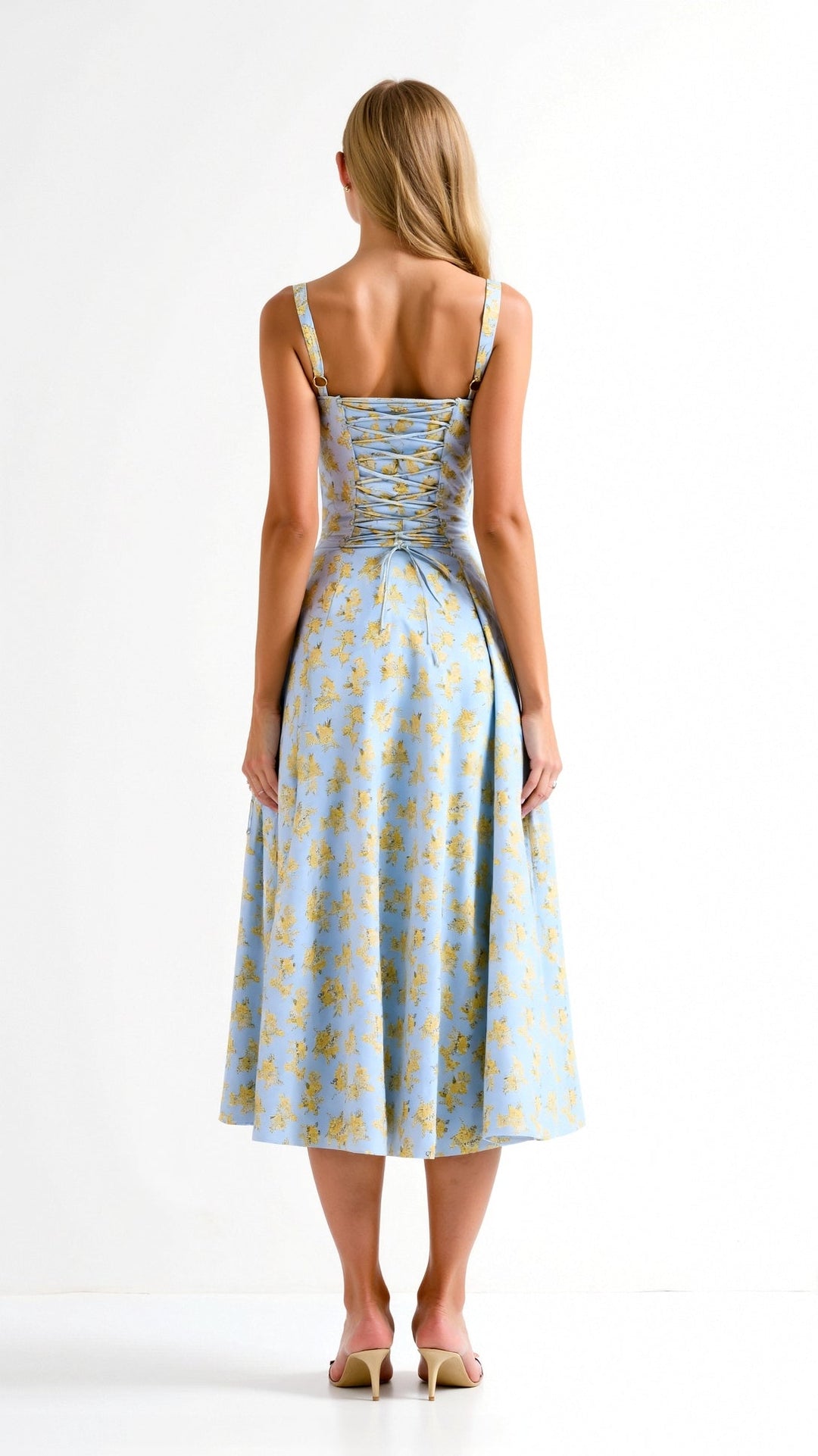 Vintém d'Ouro - Vestido Midi Elegante