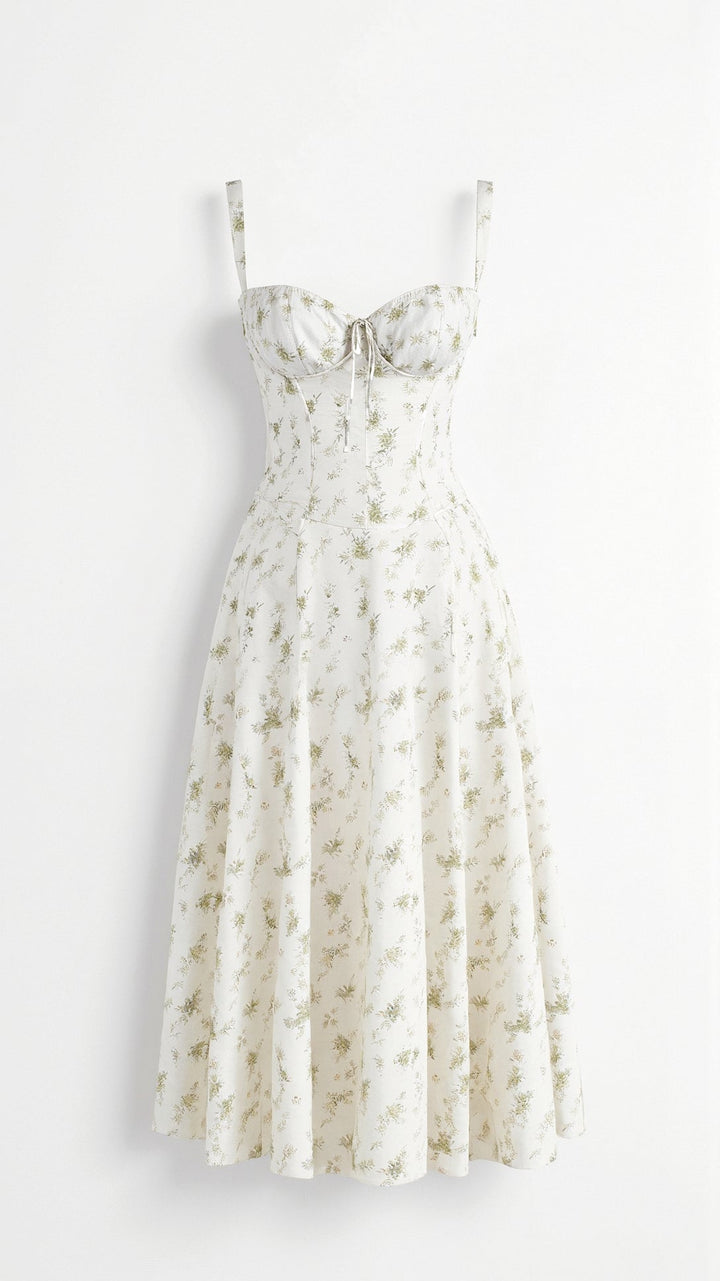 Vintém d'Ouro - Vestido Midi Elegante