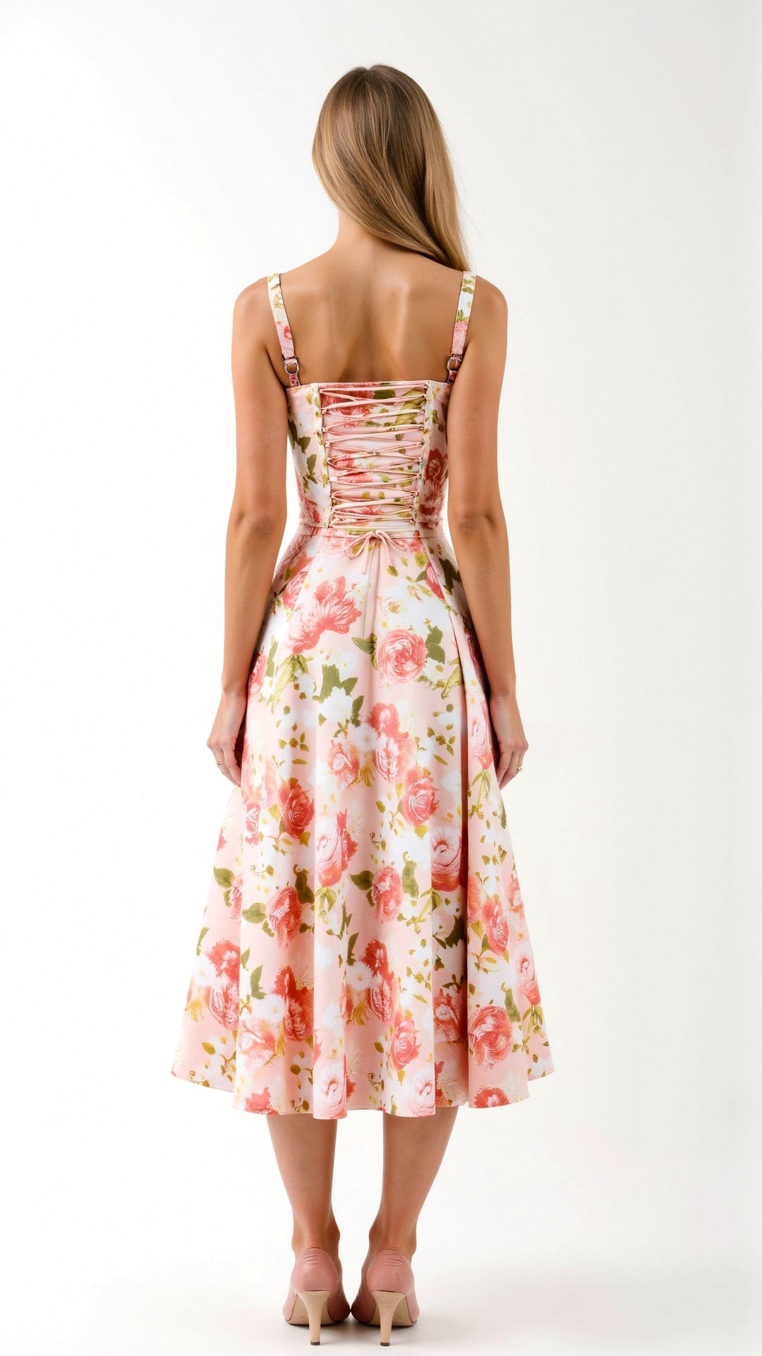 Vintém d'Ouro - Vestido Midi Elegante