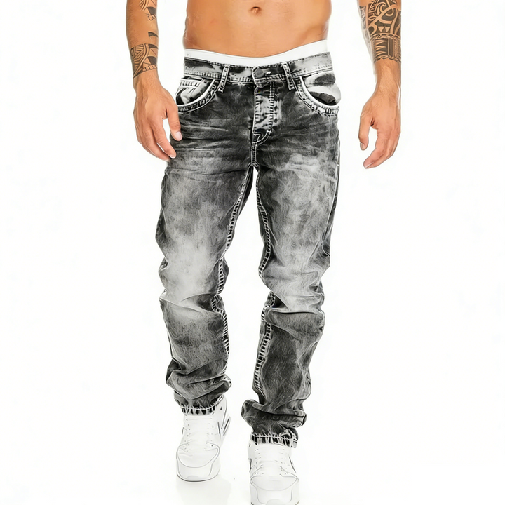 Vintém d'Ouro - Jeans Hip-Hop com Corte Reto