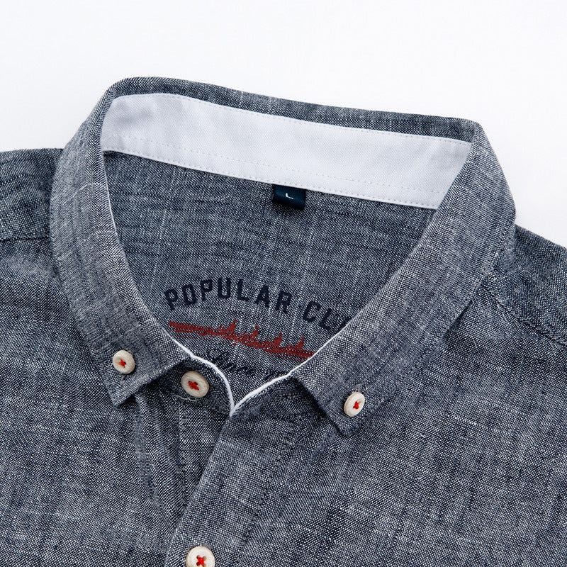 Vintém d'Ouro - Camisa de linho Saint-Tropez