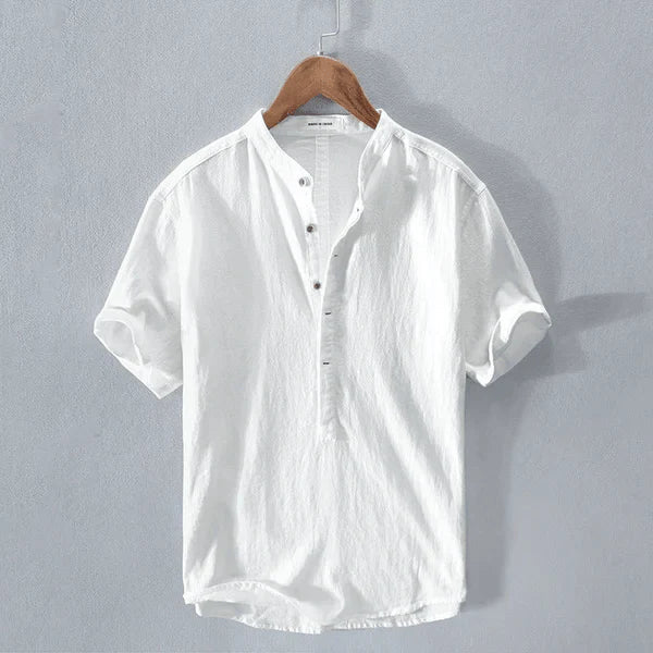Vintém d'Ouro - Camisa de verão em linho