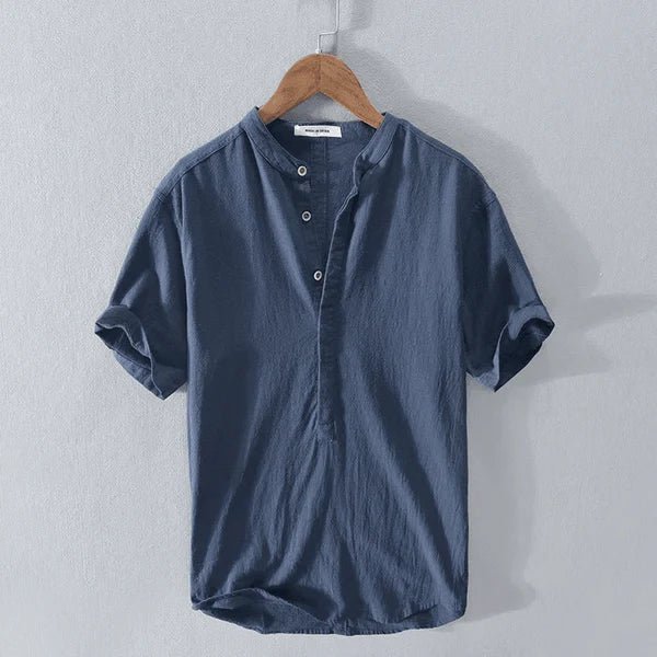 Vintém d'Ouro - Camisa de verão em linho