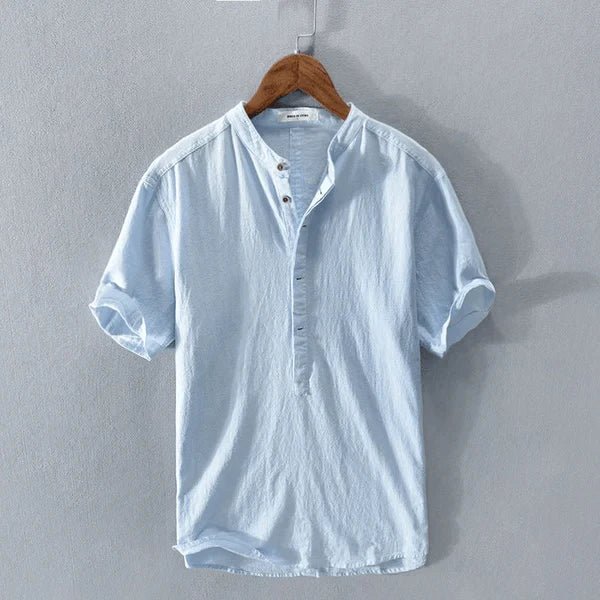 Vintém d'Ouro - Camisa de verão em linho