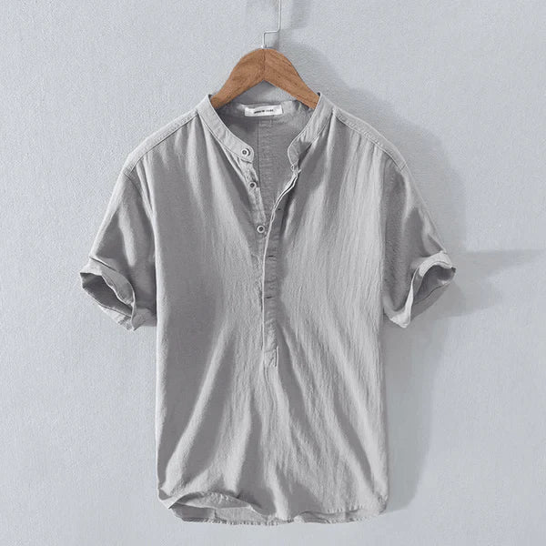 Vintém d'Ouro - Camisa de verão em linho