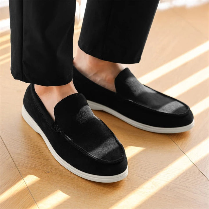 Vintém d'Ouro - Mocassins de camurça premium