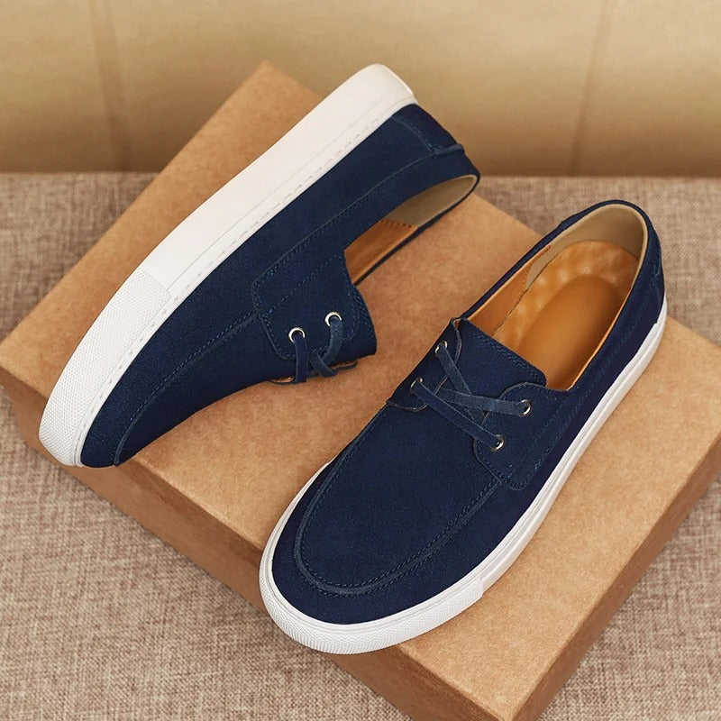 Vintém d'Ouro - Sapatos elegantes de camurça