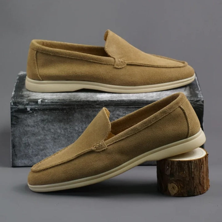 Vintém d'Ouro - Mocassins de camurça premium