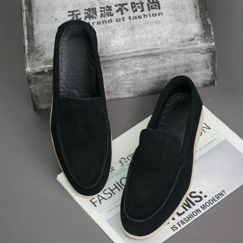 Vintém d'Ouro - Mocassins de camurça premium